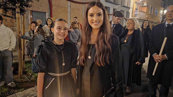 Procesión de la Dolorosa con María Estela, Marina y las cortes 2024