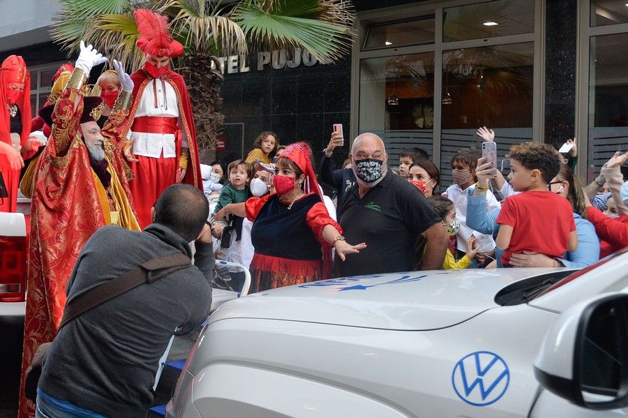 Caravana de los Reyes Magos en la capital grancanaria