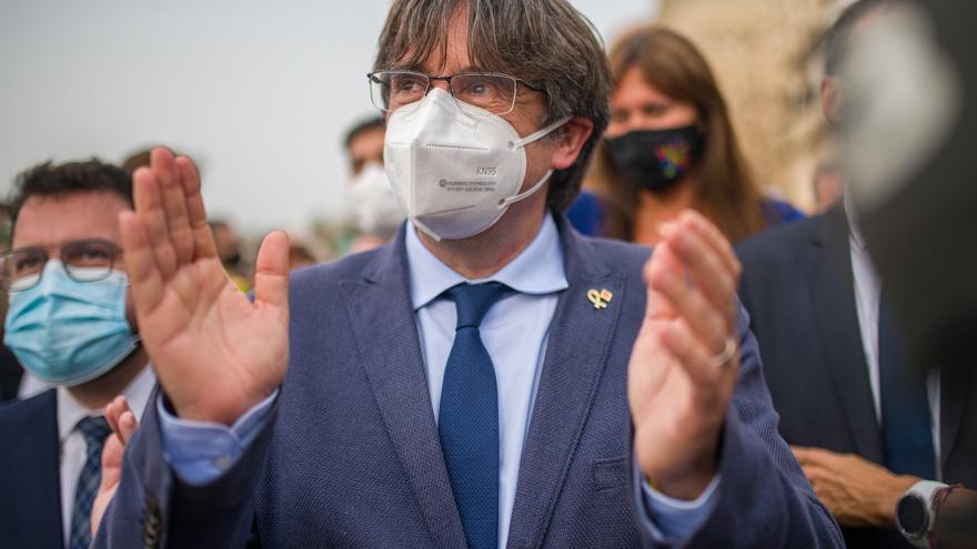Puigdemont: "Mi objetivo es volver a Cataluña como hombre libre"