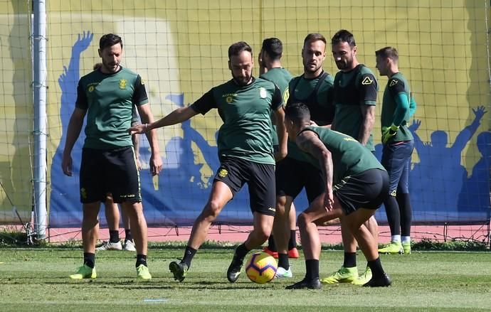 13/02/2019 TELDE. Entrenamiento Ud Las Palmas.  Fotografa: YAIZA SOCORRO.