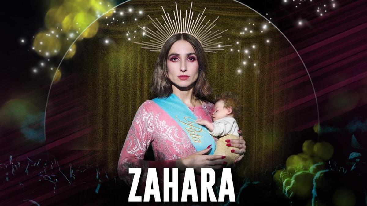 Cartel promocional de Zahara retirado por el Ayuntamiento de Toledo por la queja de Vox