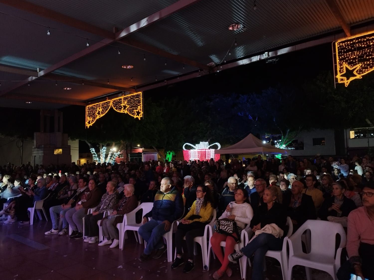 Agüimes enciende sus luces de Navidad