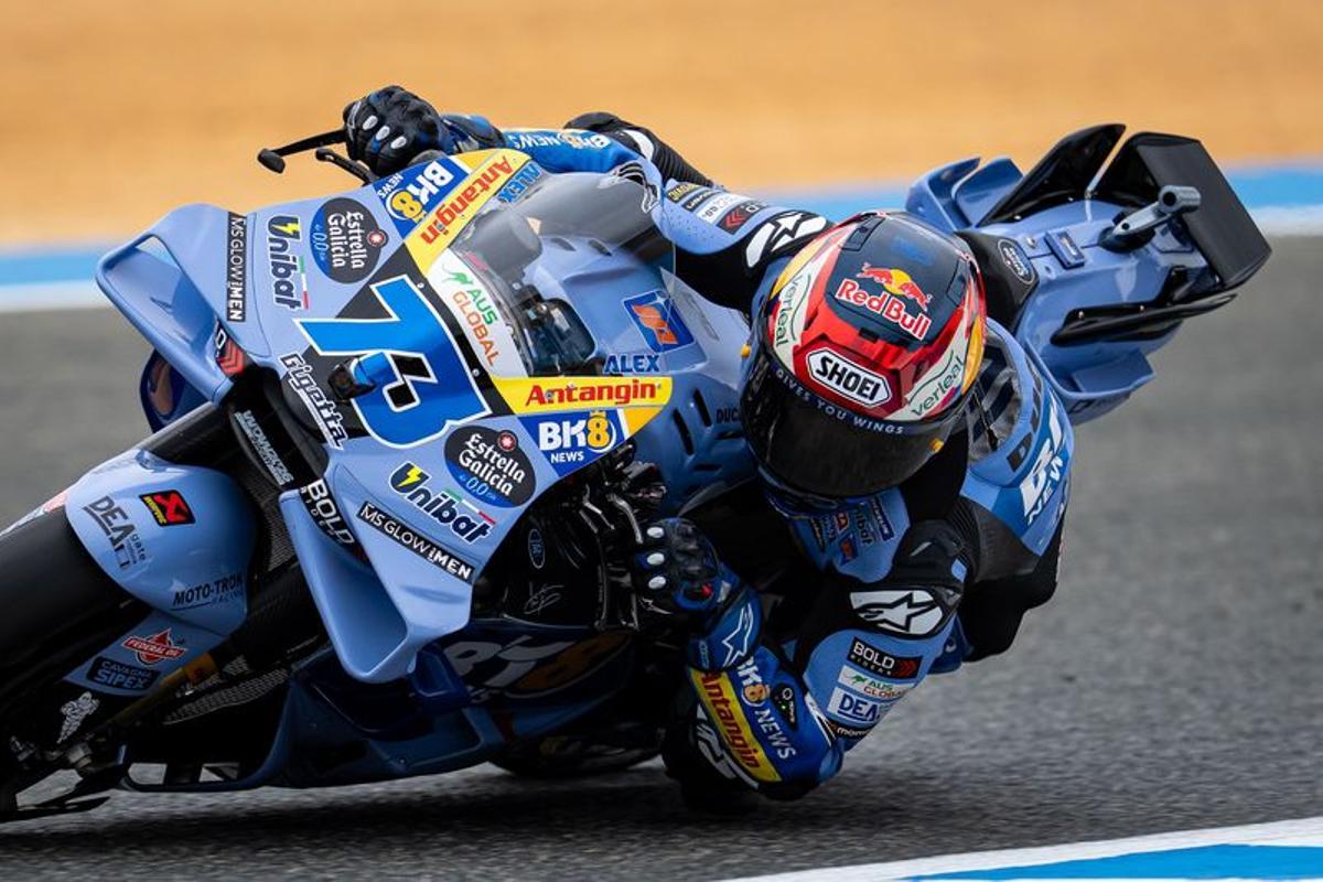 Àlex Márquez (Ducati) ha repitido, hoy, el triunfo del pasado año en Jerez.