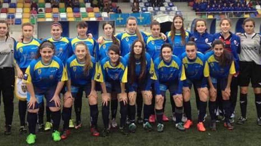 Plantel de la selección asturiana sub-18 que disputó el sector de Navarra.