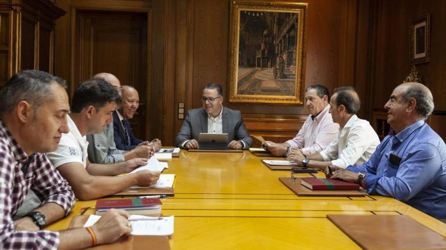 Reunión de la Junta de Gobierno de la Diputación