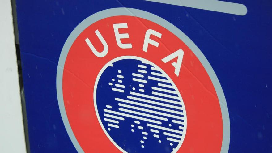 Logo de la UEFA.