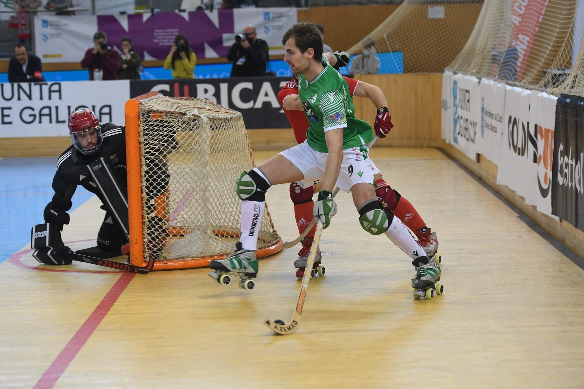 Semifinales Golden Cup hockey patines | Liceo - Benfica (3-4)