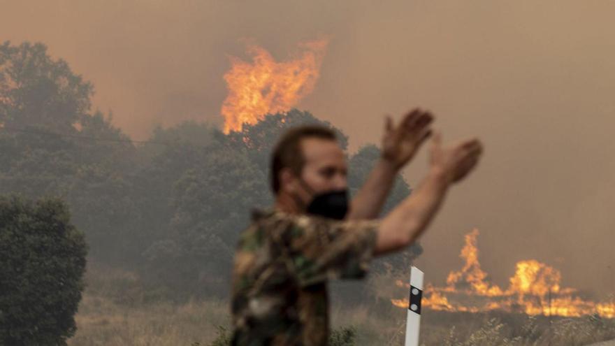 El &quot;peligro medio&quot; de incendios forestales en Zamora, alargado hasta el 27 de abril