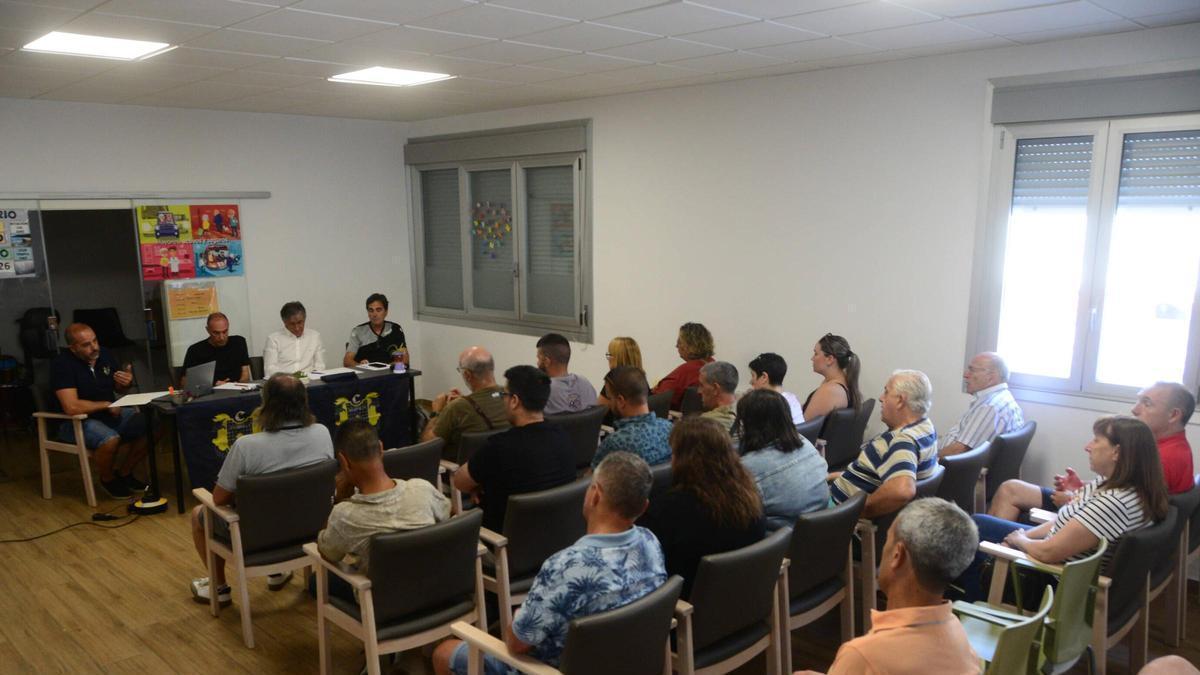 Un momento de la asamblea anual de socios del Frigoríficos del Morrazo.