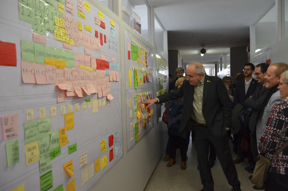 El conseller Bargalló visita l'Escola Paidos