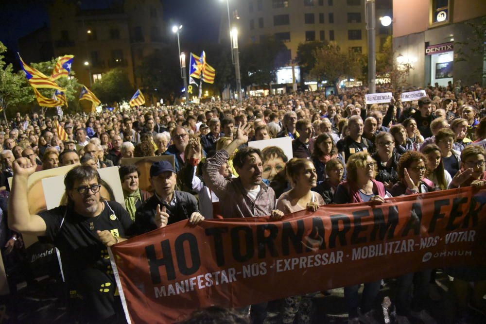 Manifestació de la sentència