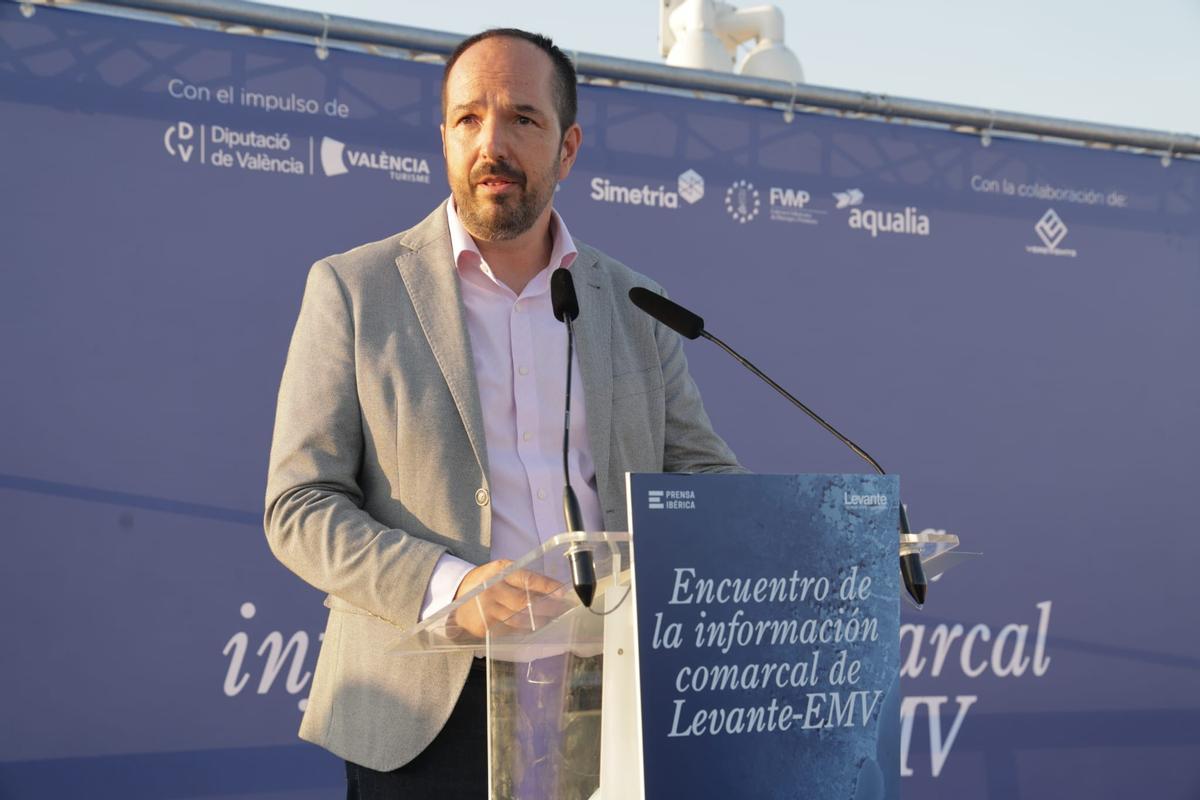 El alcalde de Aldaia, Guillermo Luján.