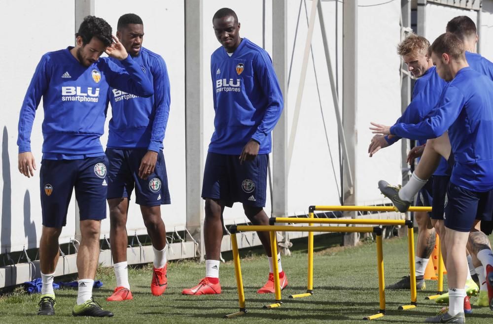 Último entrenamiento antes de viajar a Krasnodar