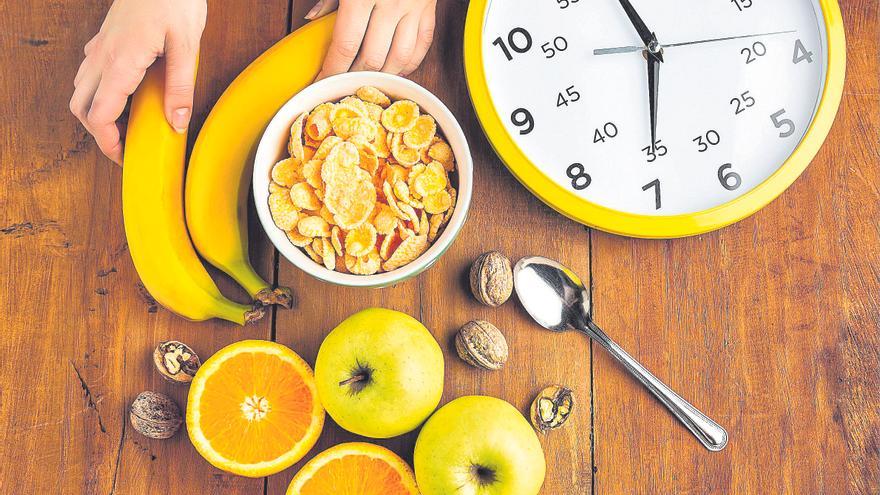El horario, clave para una dieta saludable