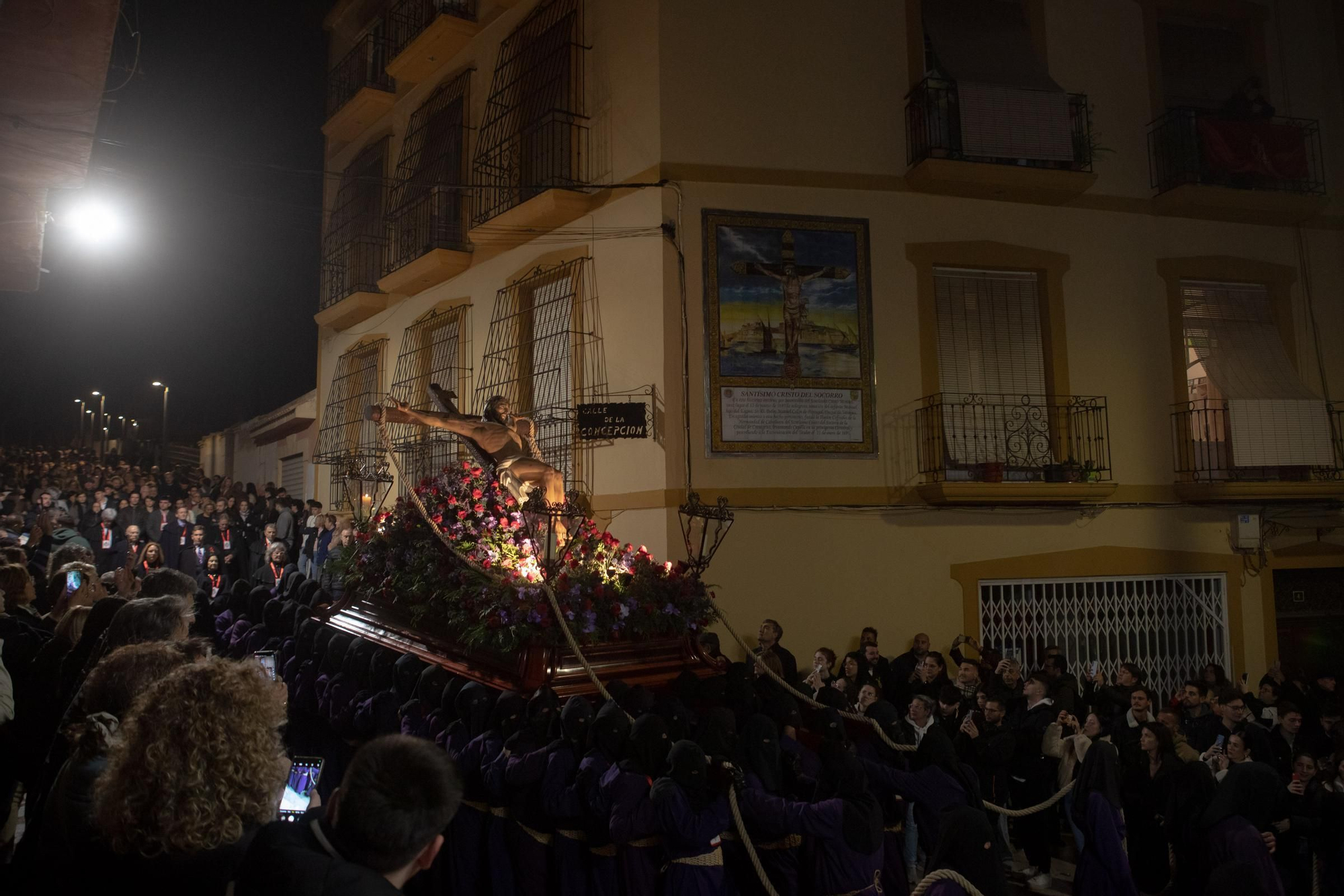 Cristo del socorro de Cartagena.