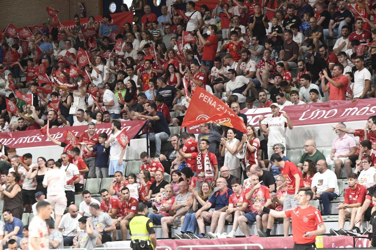 La clasificación de ElPozo Murcia a la final de liga, en imágenes
