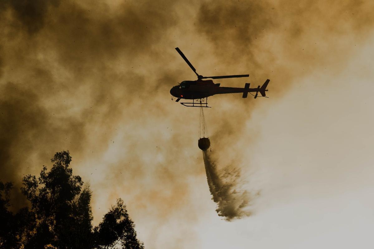 El incendio de O Riós, en imágenes El incendio de O Riós, en imágenes