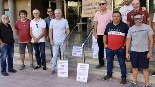 Trabajadores de Interbus protestan por el despido de un conductor