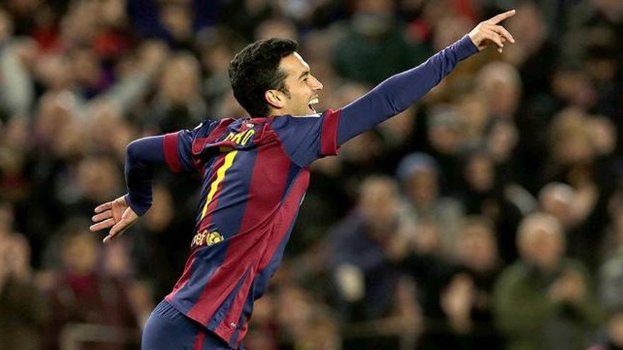 Luis Enrique revoluciona el Barça con la entrada de Pedro