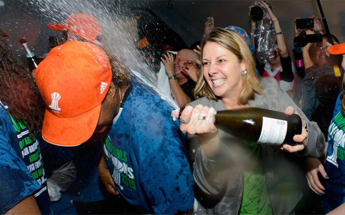 Así fue la celebración por el anillo de la WNBA conseguido por las Lynx Así fue la celebración por el anillo de la WNBA conseguido por las Lynx