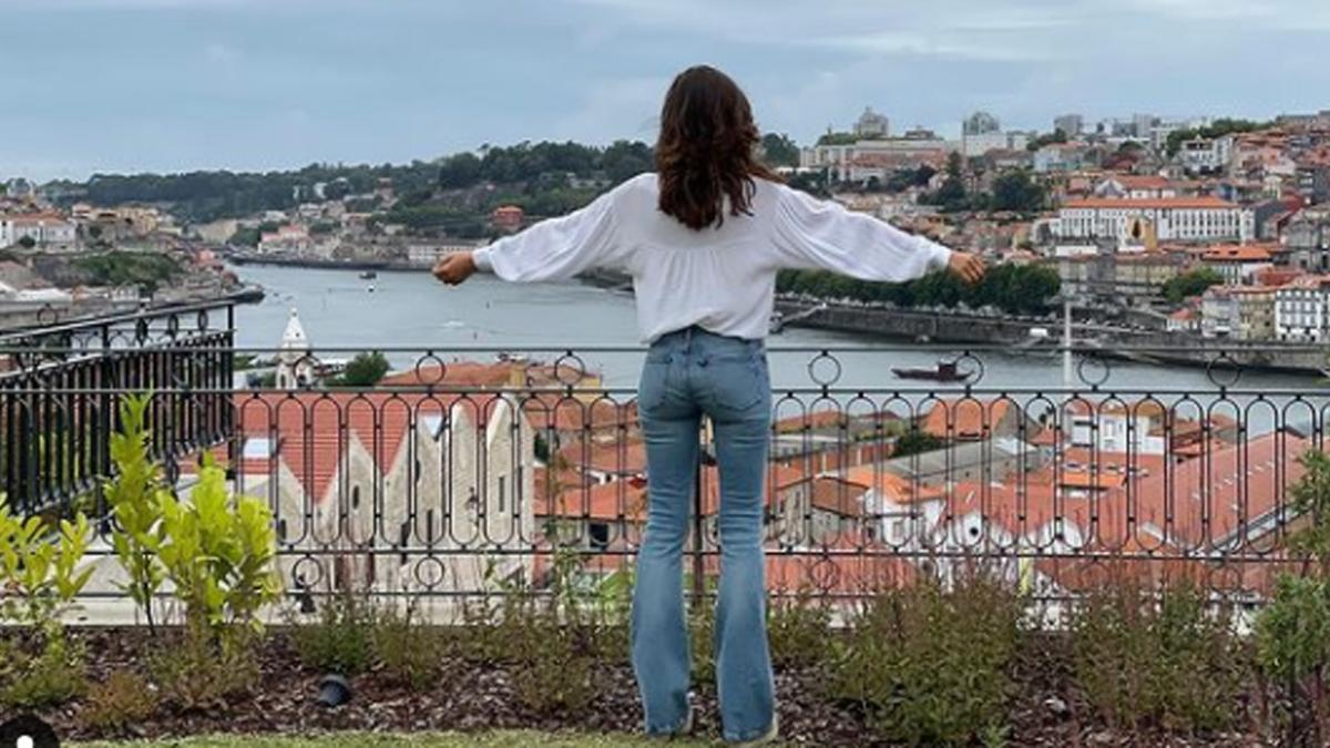 Sara carbonero regresa a Oporto.