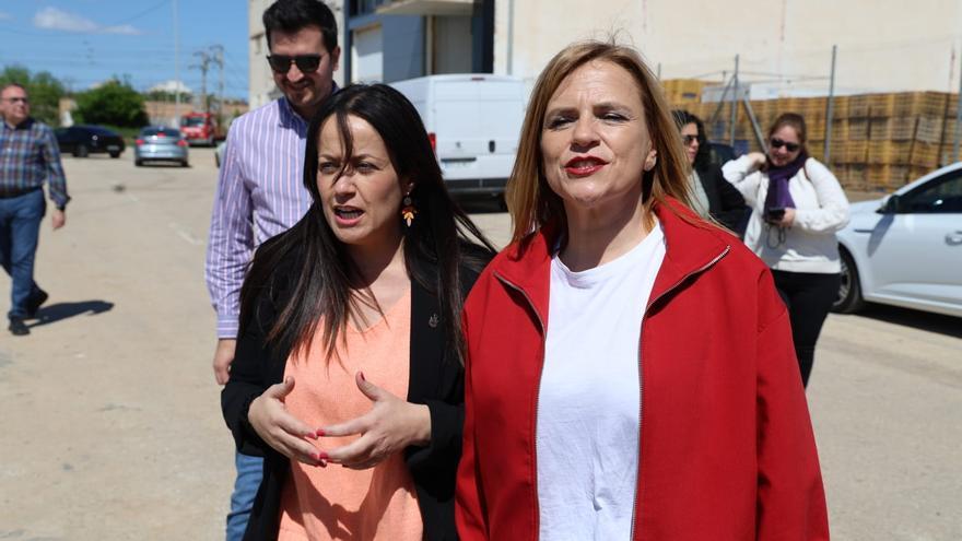 Pilar Bernabé visita Catarroja