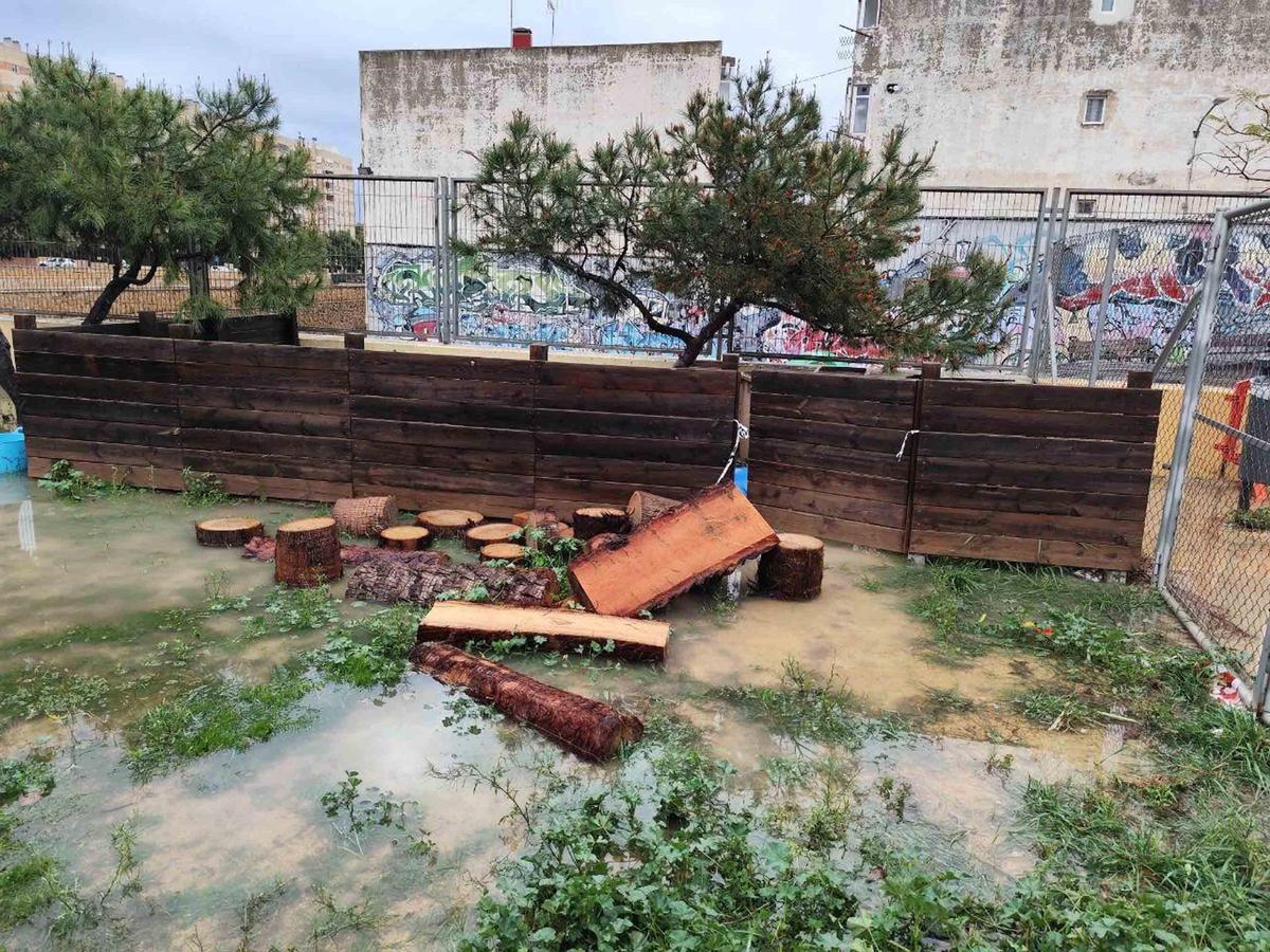 Las lluvias anegan colegios y generan incidencias en centros educativos