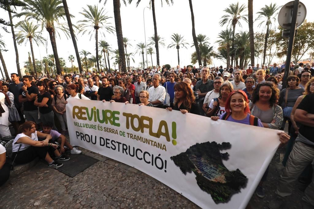 Demonstration gegen Massentourismus auf Mallorca