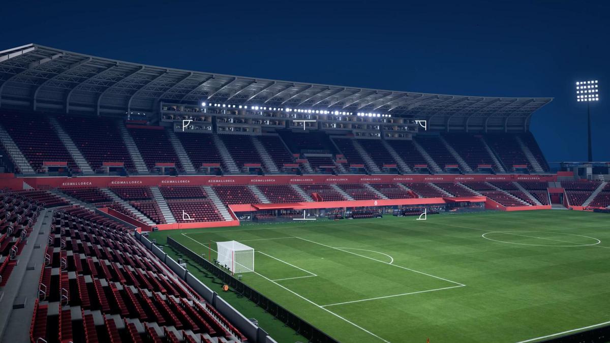 Así será el Estadi Mallorca Son Moix en el nuevo EA Sports FC - Diario ...