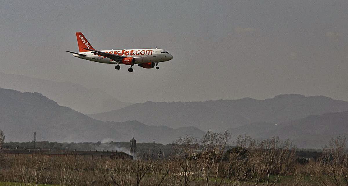 Avió en un aterratge a l'aeroport de Girona
