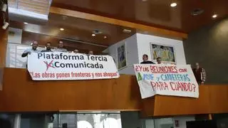 Las concesiones de Adif siguen sin convencer a los vecinos de Tercia, en Lorca