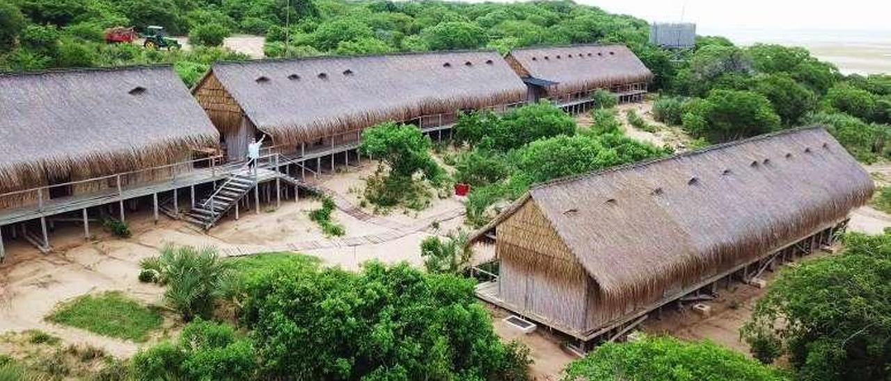 Parte de los corales objeto de estudio en las islas Bermudas.