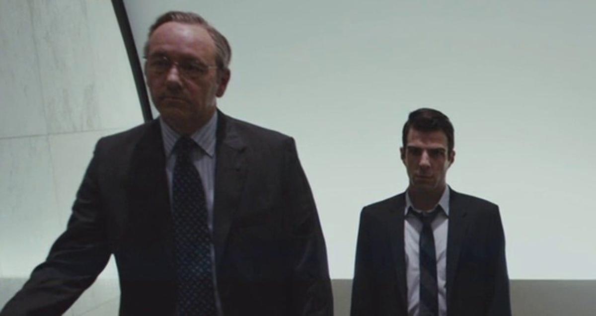 Kevin Spacey y Zachary Quinto