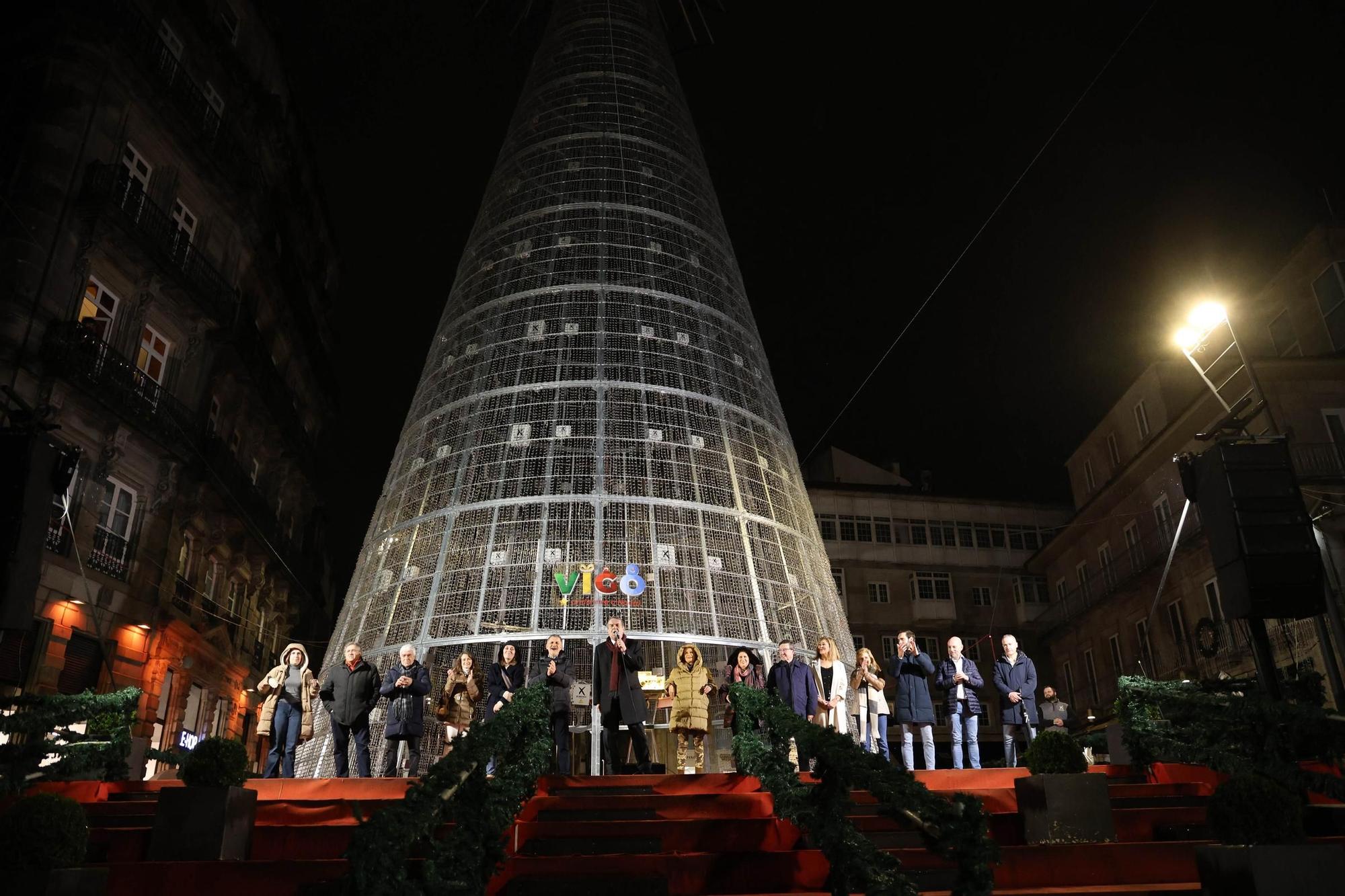 ¡Y la Navidad llegó a su fin! Así fue el acto de apagado de luces