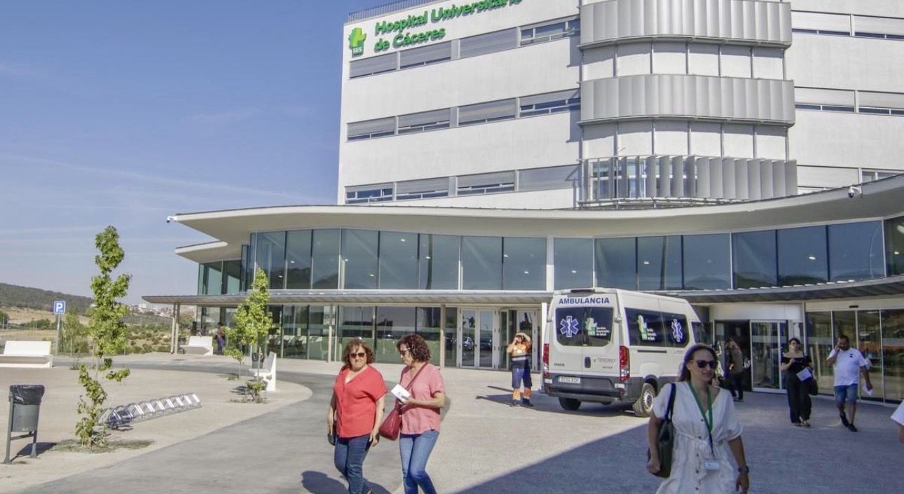 Hospital Universitario de Cáceres.