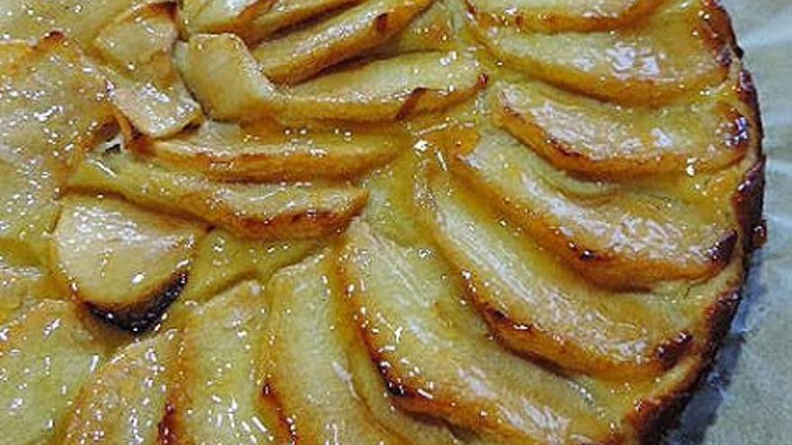 Tarta de manzana sin azúcar