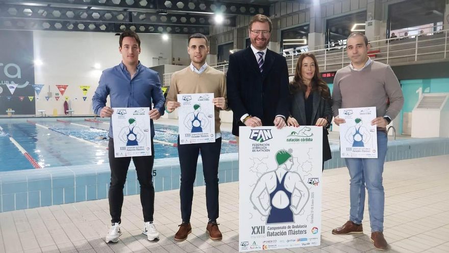 El Campeonato de Andalucía Máster de natación batirá en Córdoba sus récords de participación