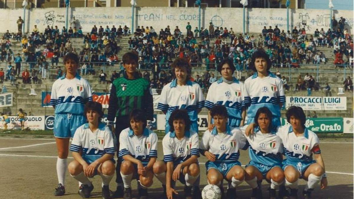 Conchi 'Amancio', con el SS Lazio que conquistó el Scudetto y la Copa Italia en la 1986/1987 sin caer en un solo partido.