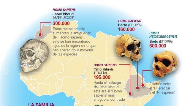 Los científicos siguen ahondando en el origen africano del ‘Homo sapiens’