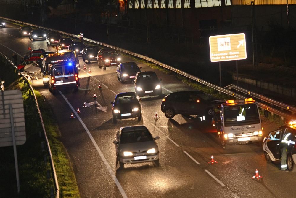 Accidente en el Corredor del Nalón