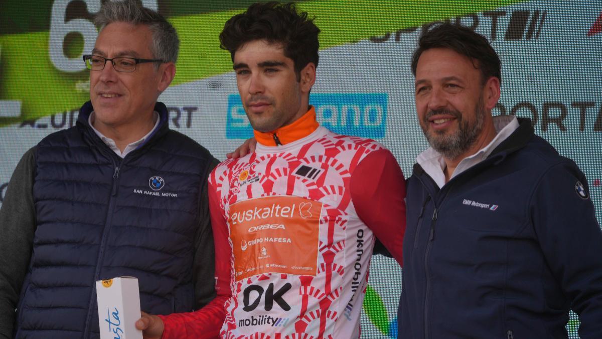 Gotzon Martín, corredor de Euskaltel, en la Vuelta a Andalucía 2023