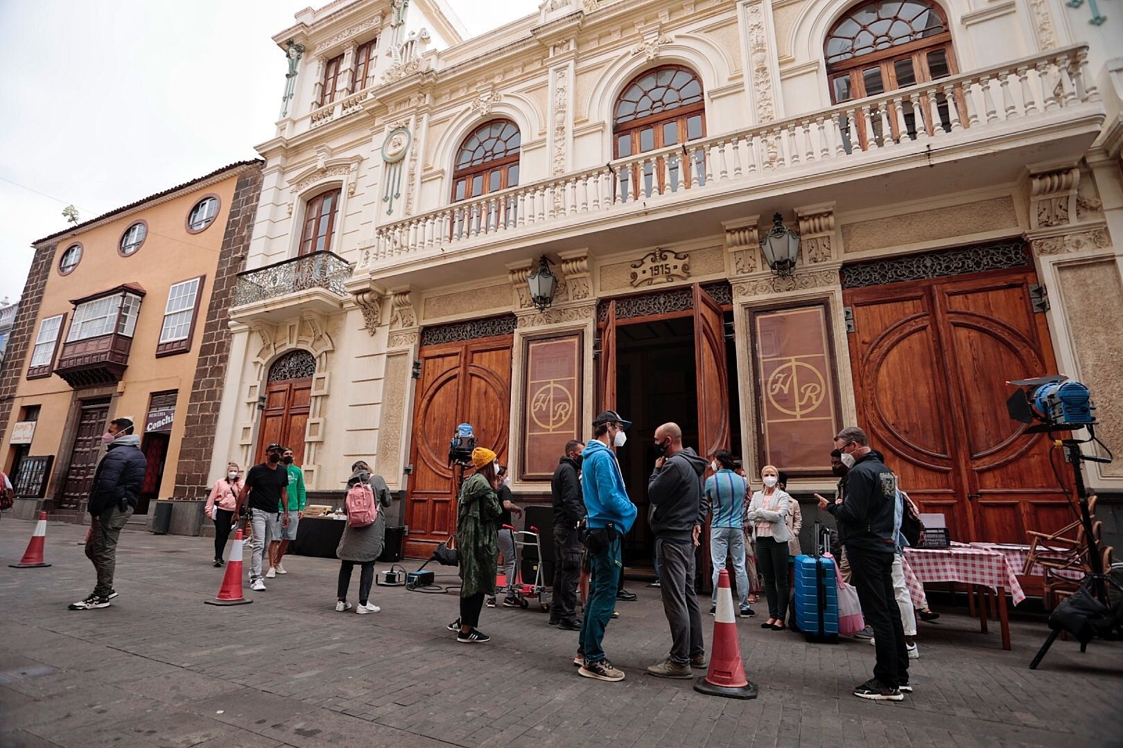 Rodaje en La Laguna