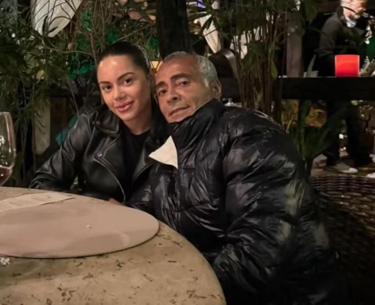 Romário con su ex Alyce