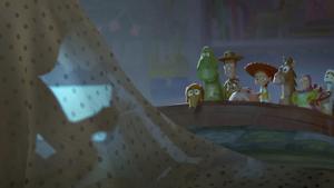 Jessie, Woody i Lightyear contra les maquinetes