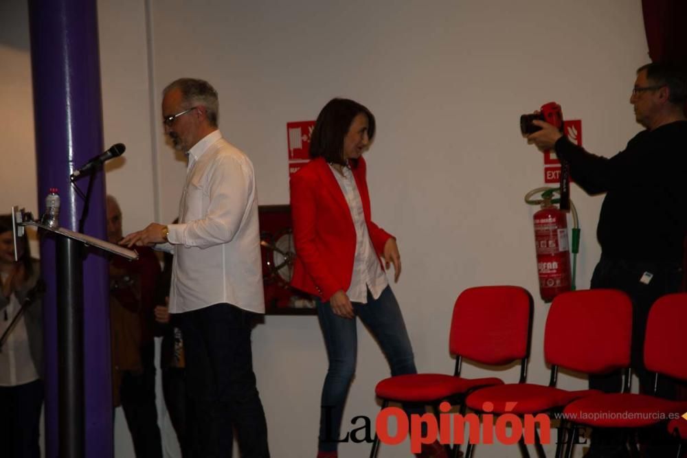 Presentación candidatura PSOE en Caravaca