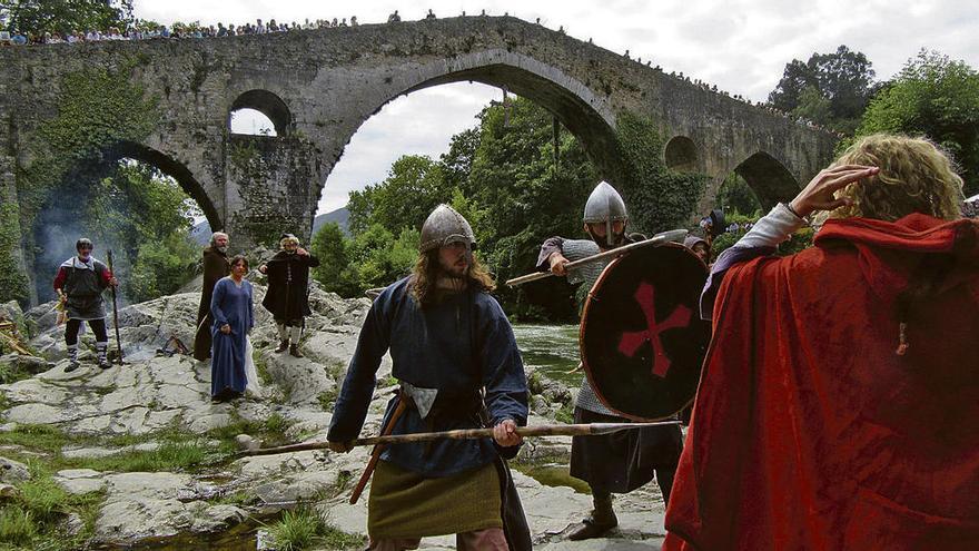 Más de 200.000 personas han visto el vídeo sobre Pelayo en Cangas de Onís