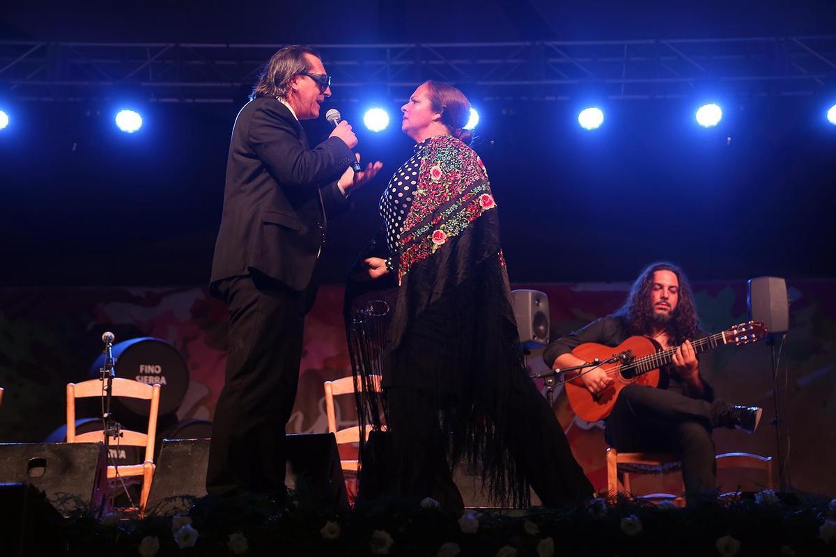 Los montillanos Antonio José Mejías y Patricia Baena compartieron escenario.