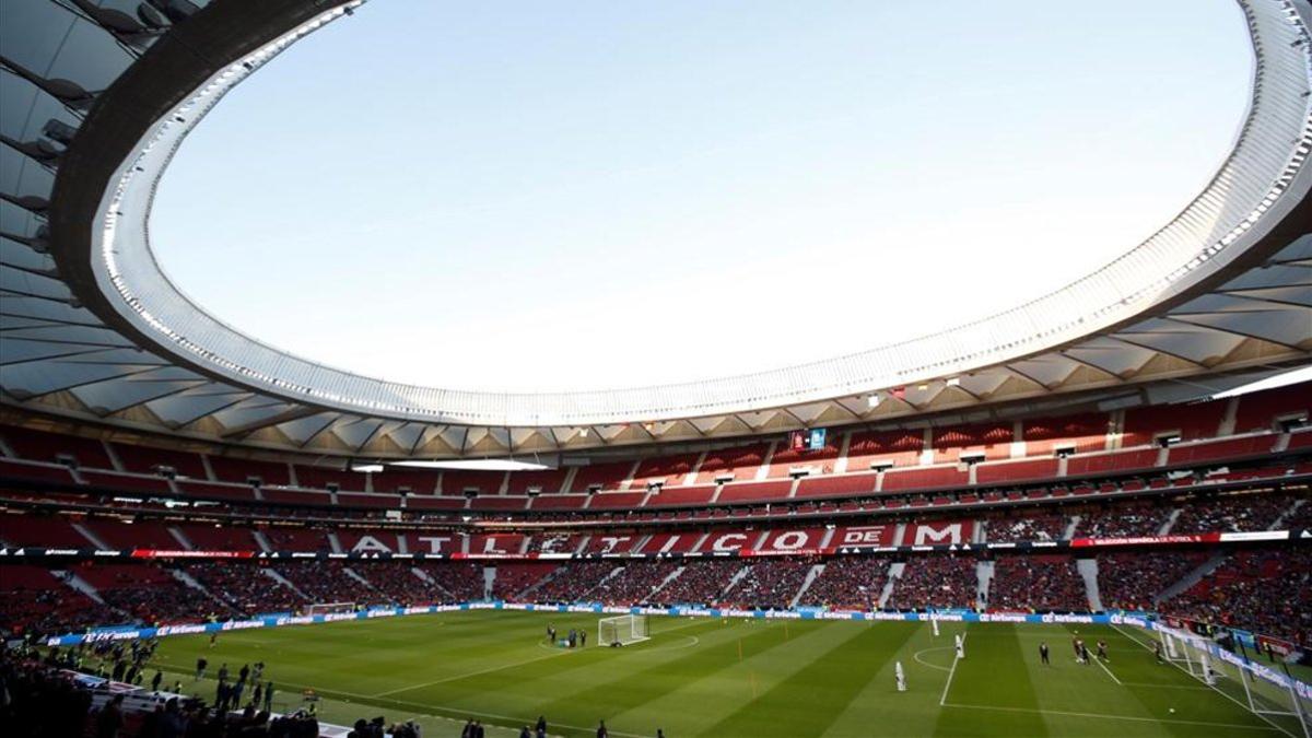 El Atlético se trasladó al Wanda Metropolitano en el 2017