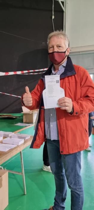 Votació dels candidats gironins a les eleccions catalanes del 14-F