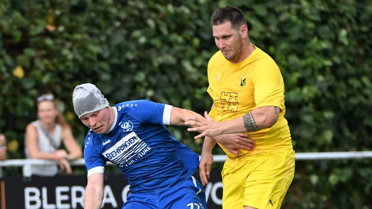 Niklas Súle, en su debut con el SV Tiefenbach